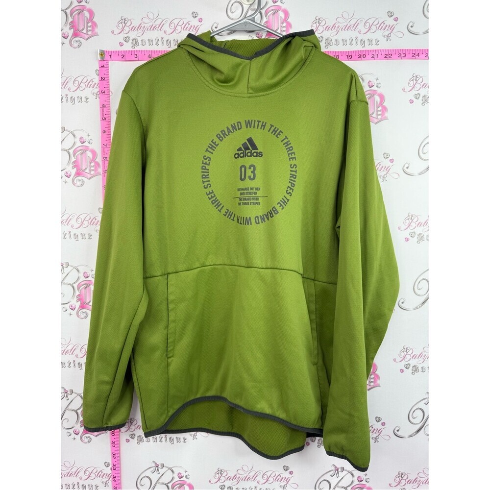 adidas sweater hoodie Green Hoodie Pullover climawarm